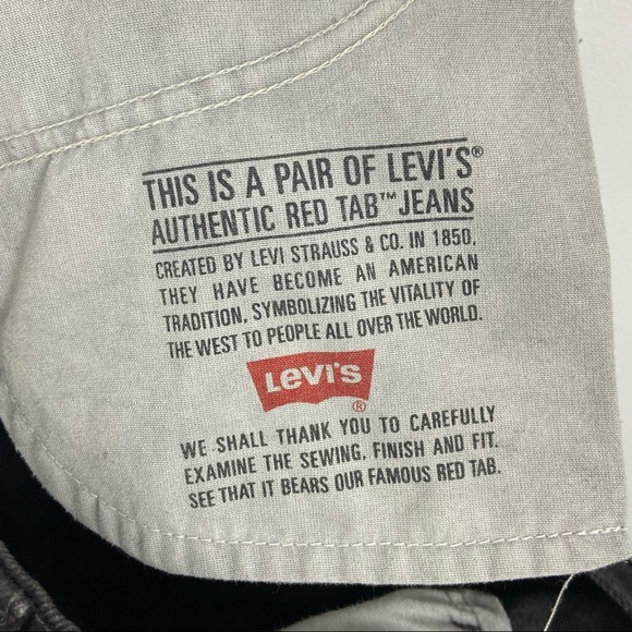 Vintage 90s Black 550 Levis - Picture 7 of 8